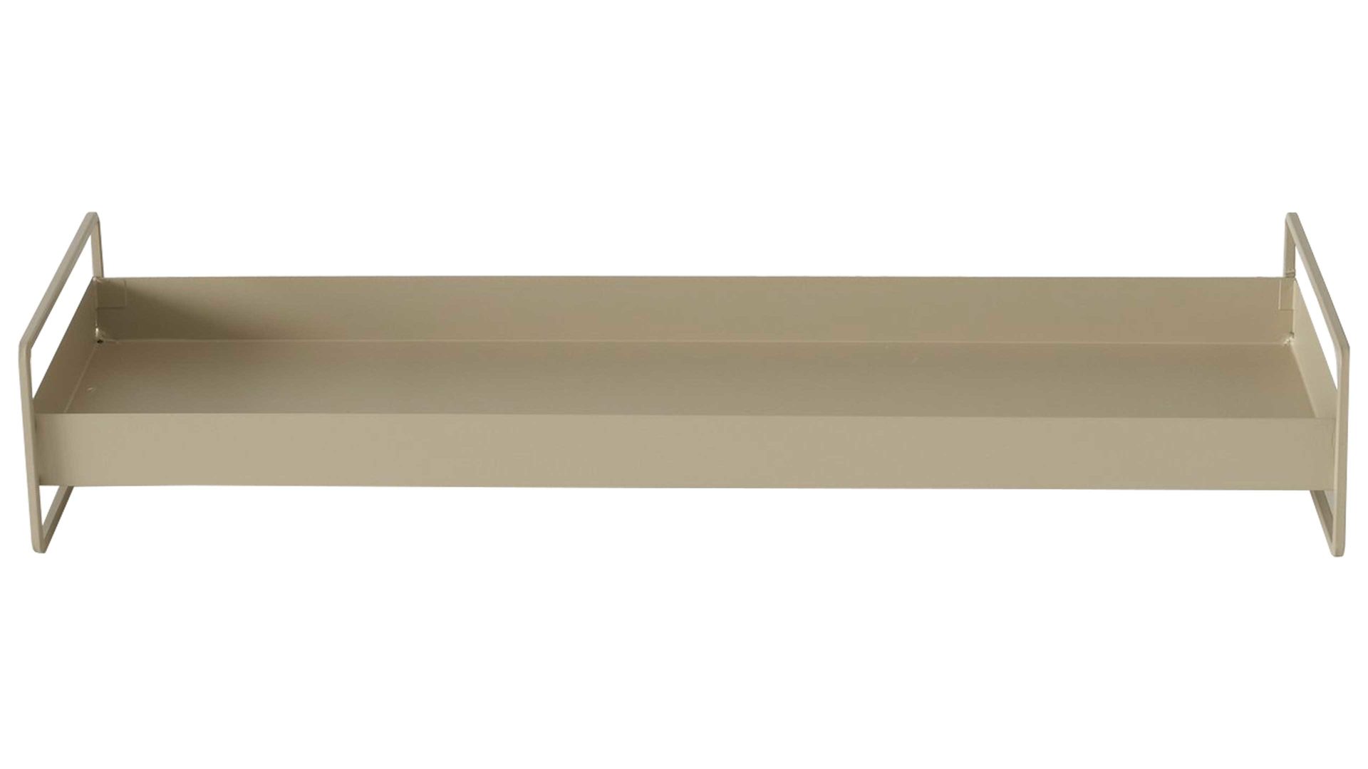 Tablett Interliving BEST BUDDYS! aus Metall in Beige Interliving BEST BUDDYS! Tablett Wolga beiges Metall - Länge ca. 60 cm