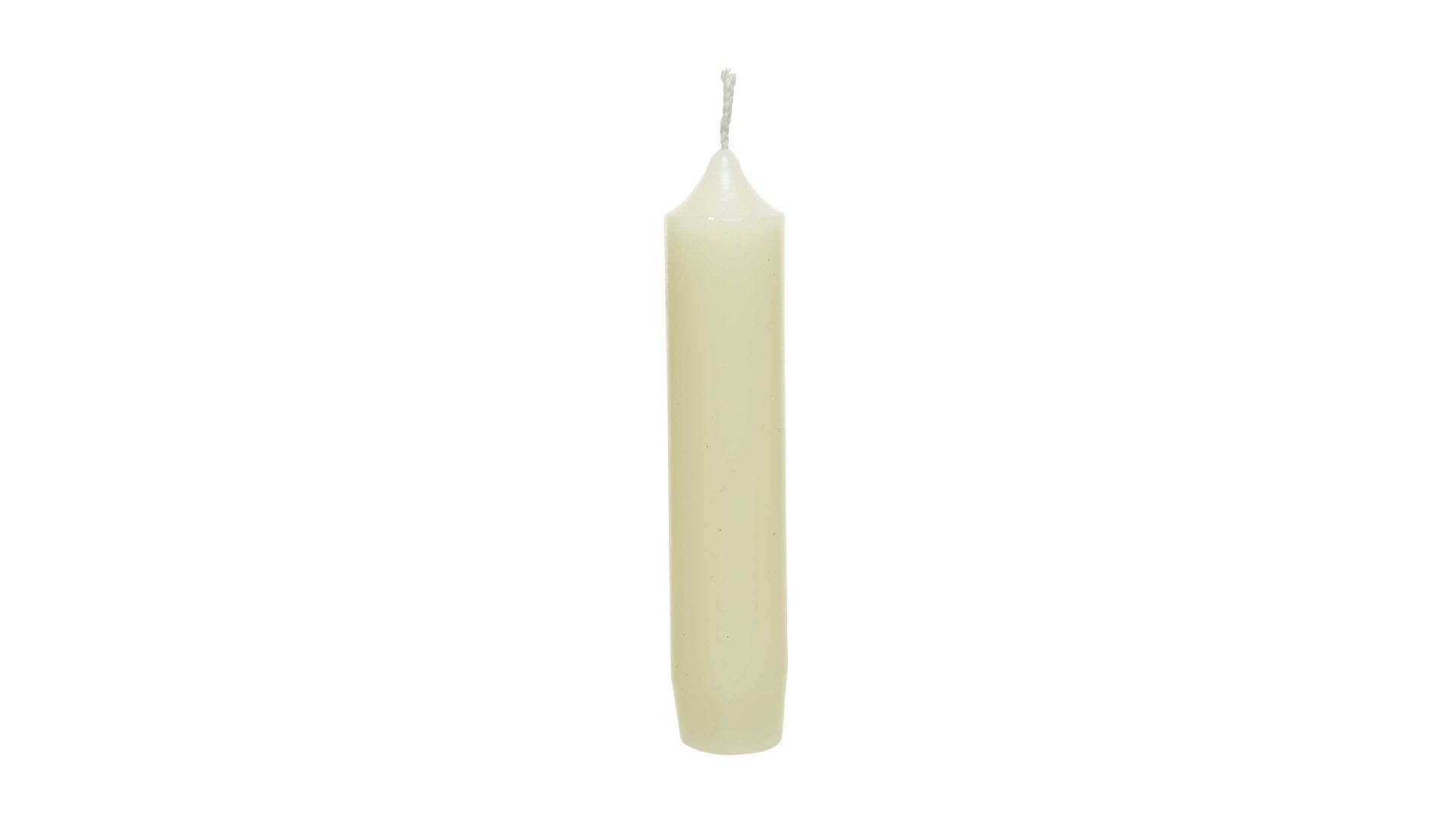 Kerze Interliving BEST BUDDYS! aus Wachs in Beige Interliving BEST BUDDYS! Stabkerze cremefarbener Wachs - Höhe ca. 11 cm