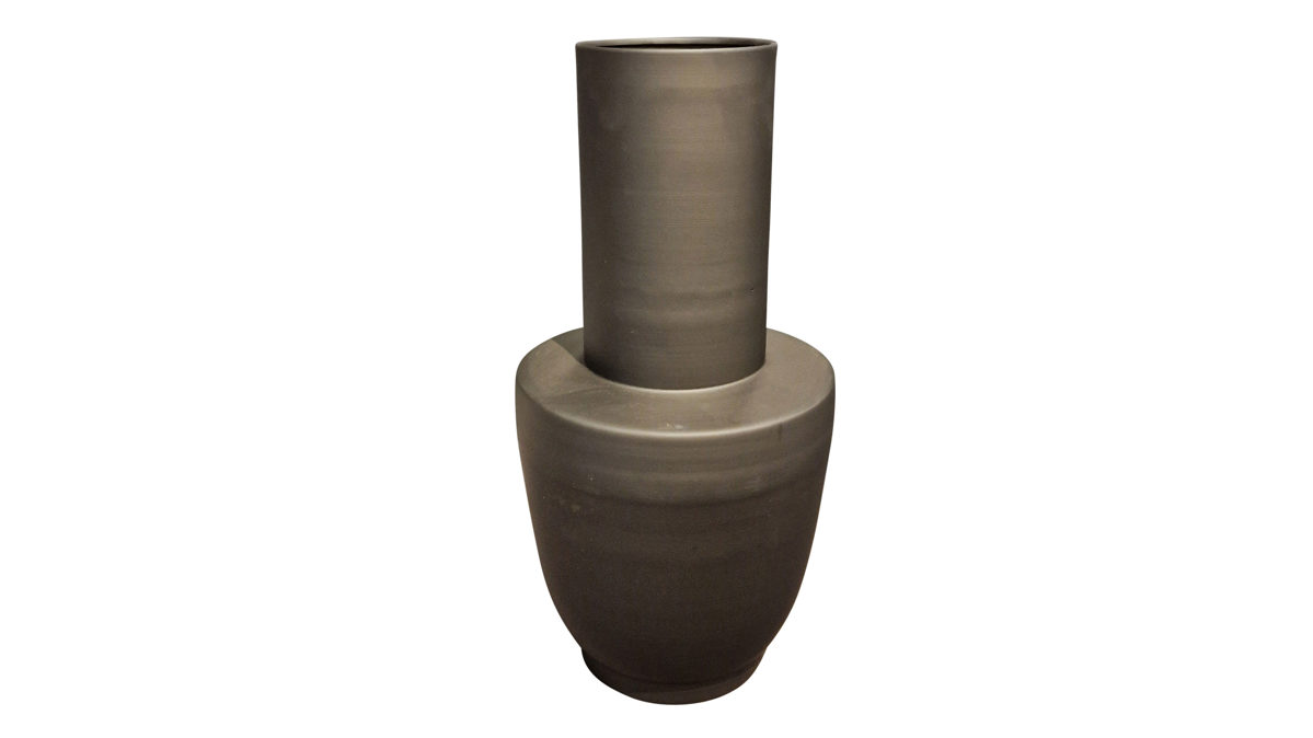 Vase Interliving BEST BUDDYS! aus Metall in Schwarz Interliving BEST BUDDYS! Bodenvase schwarzes Aluminium - Höhe ca. 55 cm