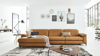 Interliving Sofa Serie 4054 – Armlehnkissen, Leder Credo – ca. 48 x 53 cm